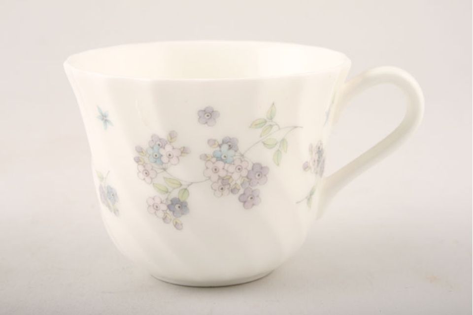 Wedgwood April Flowers Coffee Cup 2 3/4" x 2 1/4"