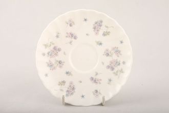 Wedgwood April Flowers Coffee Saucer 4 3/4"