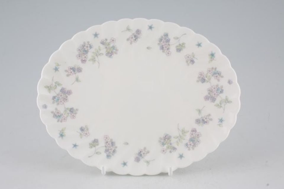 Wedgwood April Flowers Tray (Giftware) Oval Tray 7"