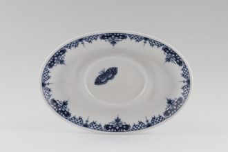 Royal Worcester Hanbury - Blue Sauce Boat Stand