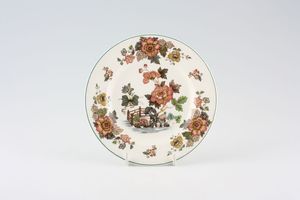 Wedgwood Eastern Flowers - Green Edge Tea / Side Plate