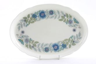 Sell Wedgwood Clementine - Plain Edge Tray (Giftware) Oval dessing table tray 9 1/2"