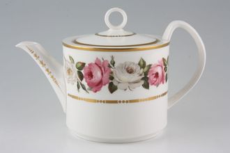 Sell Royal Worcester Royal Garden - Dot and Dash Inner Gold Line Teapot 2pt