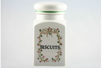 Johnson Brothers Eternal Beau Storage Jar + Lid Biscuits 9"