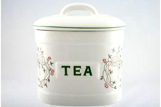 Sell Johnson Brothers Eternal Beau Storage Jar + Lid Oval, Tea 7" x 8"