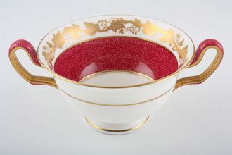 Wedgwood Whitehall - Powder Ruby Soup Cup 2 handles