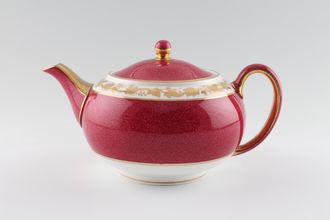 Wedgwood Whitehall - Powder Ruby Teapot 2pt
