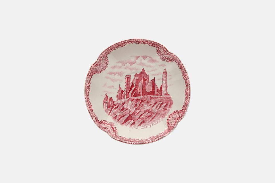 Johnson Brothers Old Britain Castles - Pink Soup Cup Saucer 6 1/8"