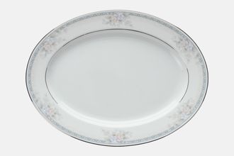 Sell Noritake Silk Garland Oval Platter 13 1/2"