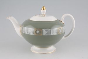 Wedgwood Asia - Sage Green with Gold Teapot
