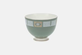 Wedgwood Asia - Sage Green with Gold Sugar Bowl - Open (Tea) 4"