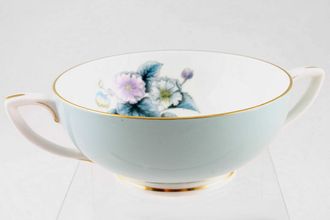Sell Royal Worcester Woodland - Blue Soup Cup 2 Handle