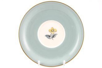 Sell Royal Worcester Woodland - Blue Tea Saucer Flower in centre, No Gold Inner Ring 5 5/8"