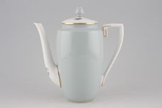 Royal Worcester Woodland - Blue Coffee Pot 1 1/4pt thumb 1