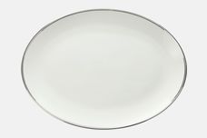 Wedgwood Doric - Platinum Oval Platter 14 1/4" thumb 1