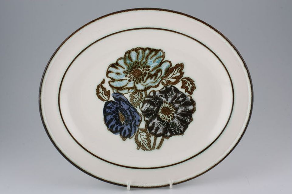 Wedgwood Iona Oval Platter rimmed 11 3/4"