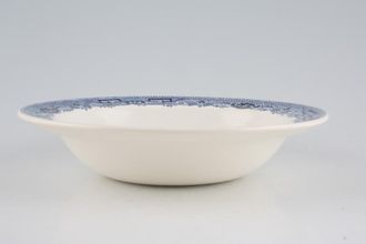 Wedgwood Willow - Blue Rimmed Bowl 6 3/8"
