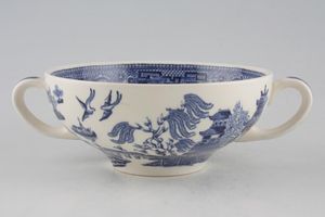 Wedgwood Willow - Blue Soup Cup