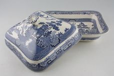 Wedgwood Willow - Blue Vegetable Tureen with Lid rectangular thumb 2