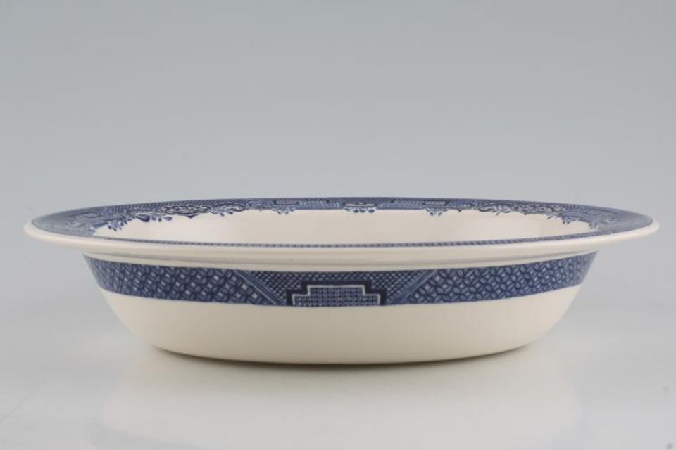 Wedgwood Willow - Blue Vegetable Dish (Open) 9 3/4"