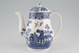 Wedgwood Willow - Blue Coffee Pot 1 1/4pt