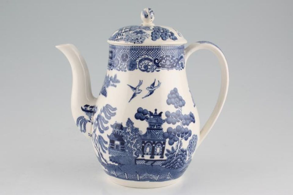 Wedgwood Willow - Blue Coffee Pot 1 1/4pt