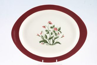 Wedgwood Mayfield - Ruby Oval Platter 16 1/2"