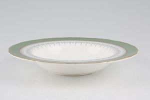Royal Worcester Regency - Sage Green Rimmed Bowl