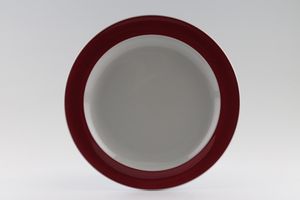 Wedgwood Windsor - Grey + Red Dinner Plate