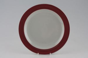 Wedgwood Windsor - Grey + Red Breakfast / Lunch Plate