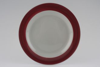 Wedgwood Windsor - Grey + Red Salad/Dessert Plate 8"