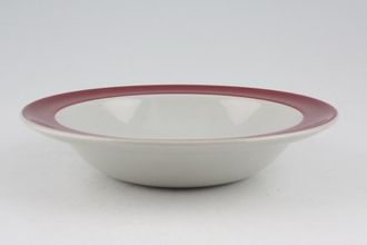 Sell Wedgwood Windsor - Grey + Red Rimmed Bowl 6 1/2"