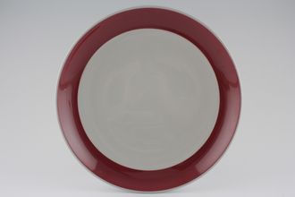 Wedgwood Windsor - Grey + Red Cake Plate round 9 1/4"