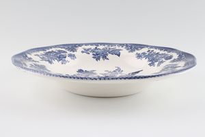 Wedgwood Asiatic Pheasant - Blue - Enoch Wedgwood Rimmed Bowl
