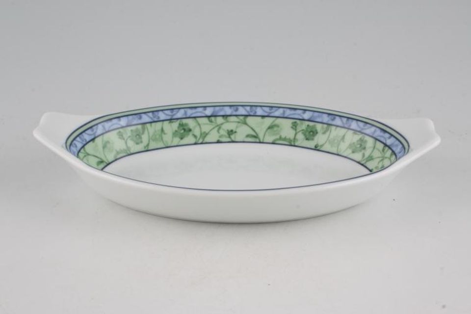 Wedgwood Watercolour - Home Entrée Oval Eared Dish 9"
