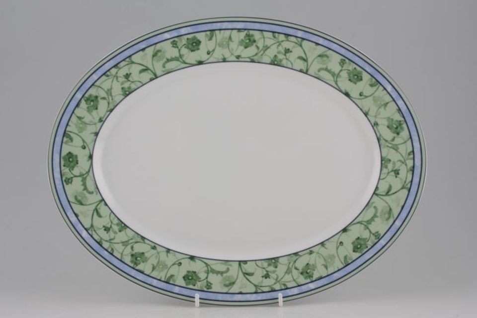 Wedgwood Watercolour - Home Oval Platter 14"
