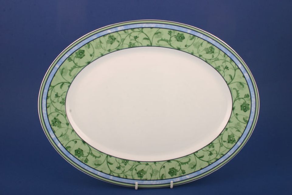 Wedgwood Watercolour Oval Platter 15"