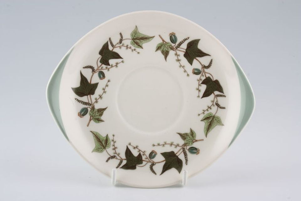 Wedgwood Hereford Soup Cup Saucer eared 7"