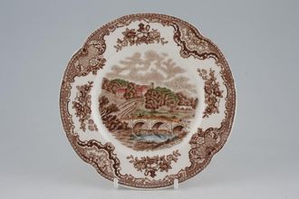 Johnson Brothers Old Britain Castles - Brown Tea / Side Plate Coloured pattern 6 1/4"