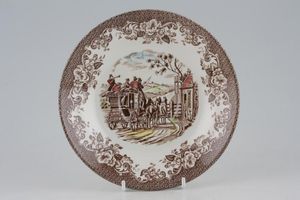 Johnson Brothers Coaching Scenes - Brown Breakfast Saucer