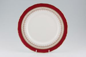 Royal Worcester Regency - Ruby - White Dinner Plate