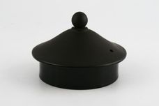 Wedgwood Black Basalt Teapot large 1 3/4pt thumb 3