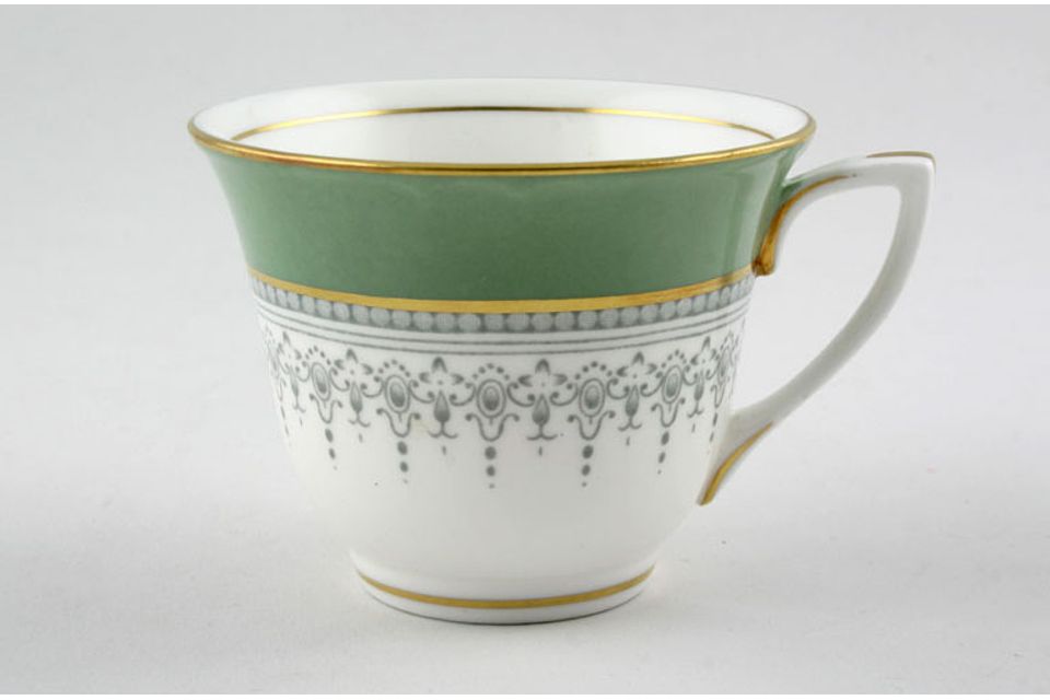 Royal Worcester Regency - Sage Green Coffee Cup 3" x 2 1/4"