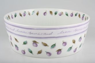 Marks & Spencer Berries and Leaves Serving Bowl 9"