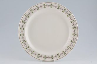 Wedgwood Green Leaf - Queensware - Modern Dinner Plate 10 1/2"