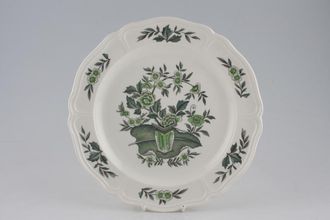 Wedgwood Green Leaf - Queens Shape - Older Dinner Plate 10 1/4"