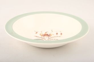Wedgwood Tiger Lily Rimmed Bowl 6 1/4"