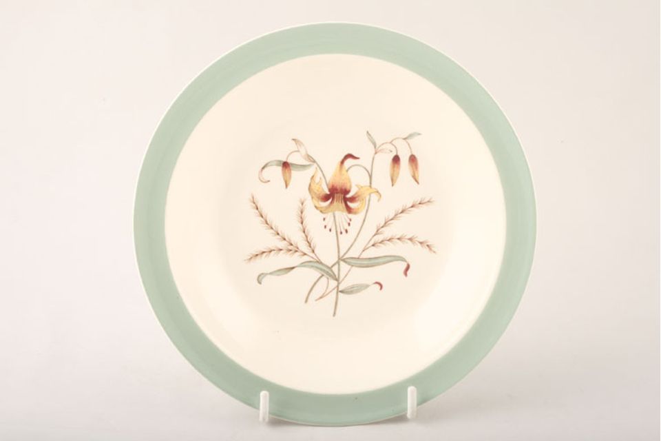 Wedgwood Tiger Lily Rimmed Bowl 7 3/8"