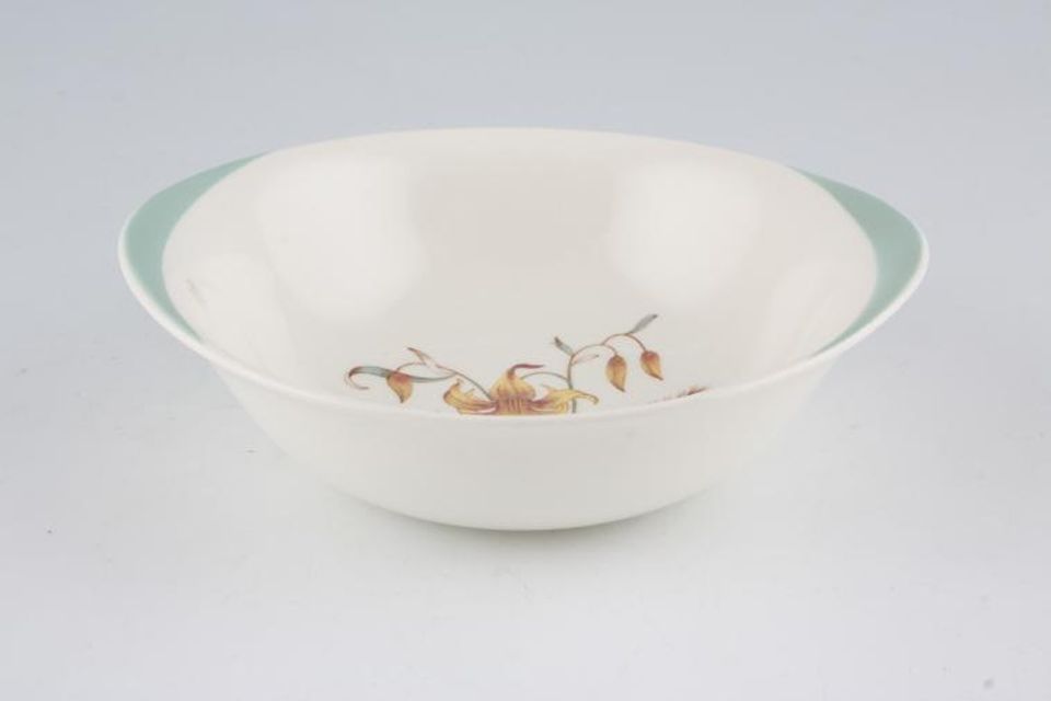 Wedgwood Tiger Lily Soup / Cereal Bowl eared 6 1/4"