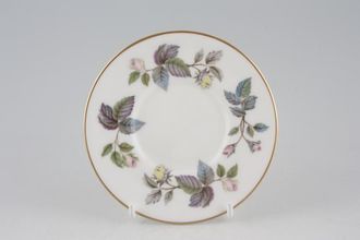 Royal Worcester June Garland Coffee Saucer for 2 1/8" cup 4 1/2"